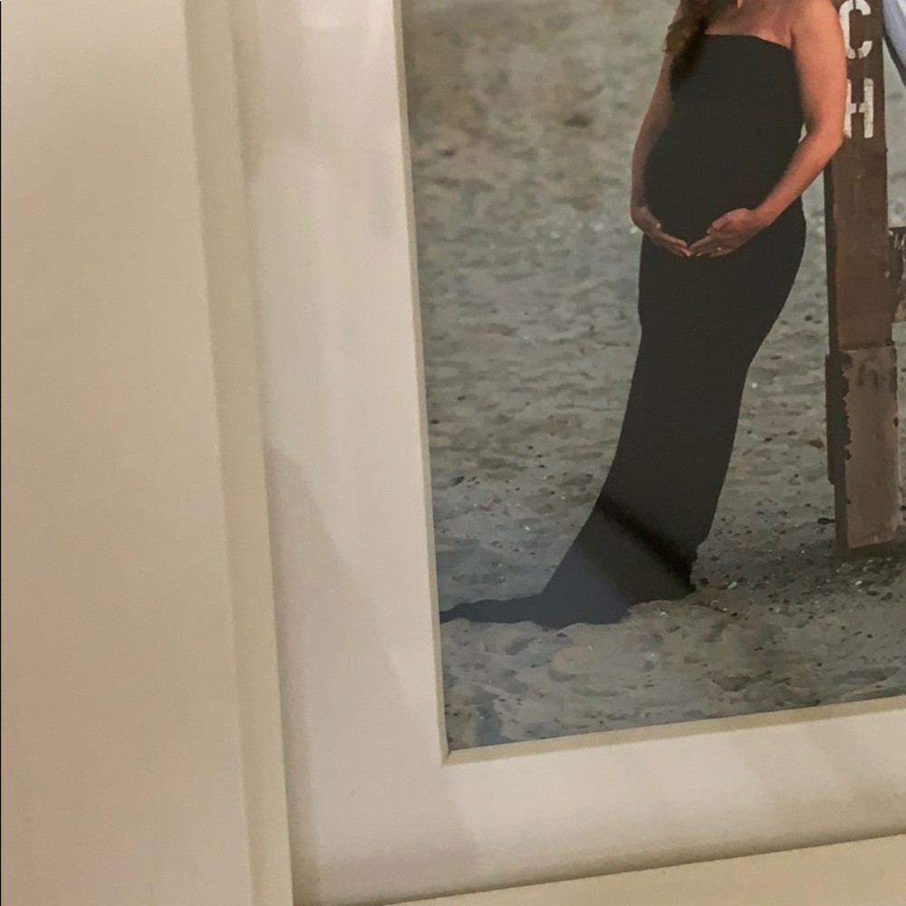 Beautiful maternity gown for photoshoot